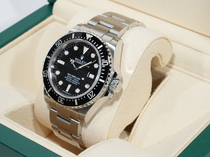 Rolex Sea-Dweller 4000 Ref. 116600 Stainless Steel Black Dial Excellent Condition 6wq4ttcz
