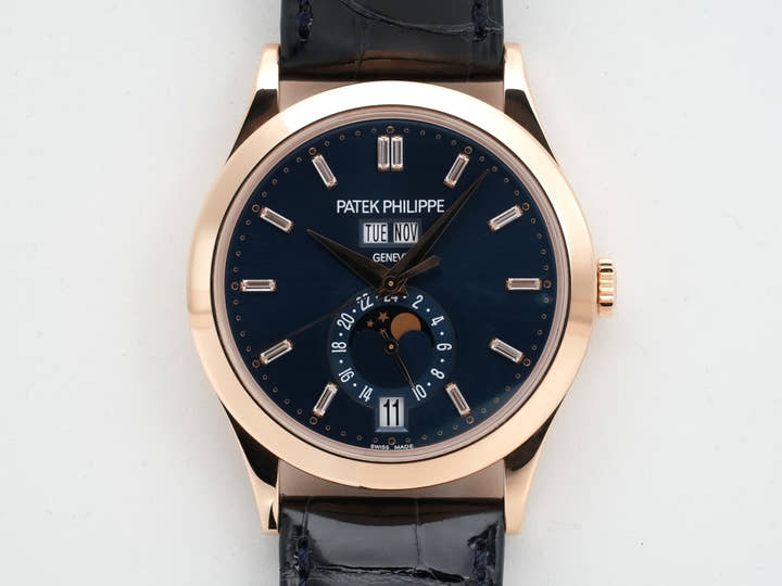 パテックフィリップ コンプリケーション Ref.5396R-015 ローズゴールド ブルー・ソレイユ文字盤 美品 4utxmkj3
