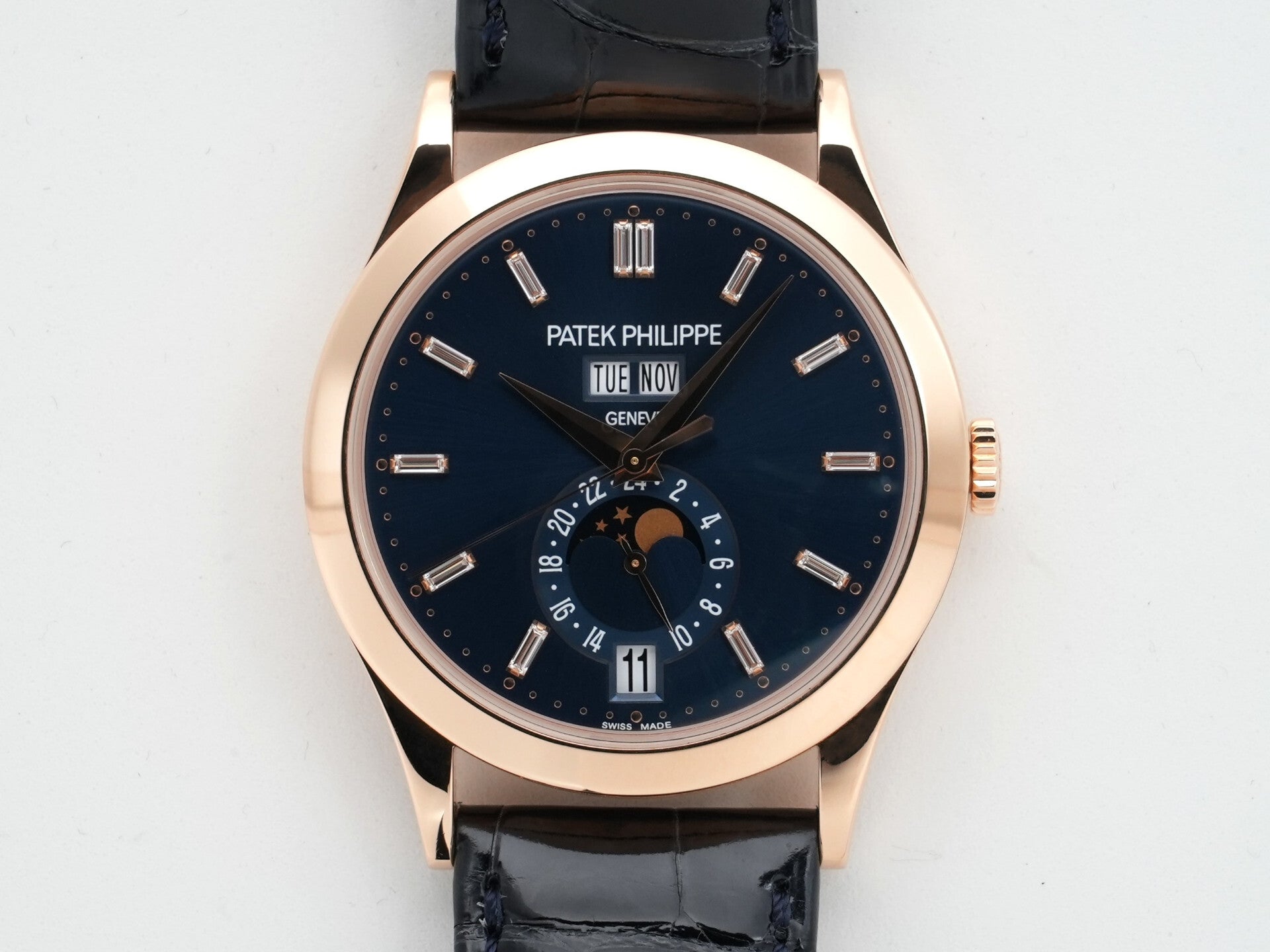 パテックフィリップ コンプリケーション Ref.5396R-015 ローズゴールド ブルー・ソレイユ文字盤 美品 4utxmkj3