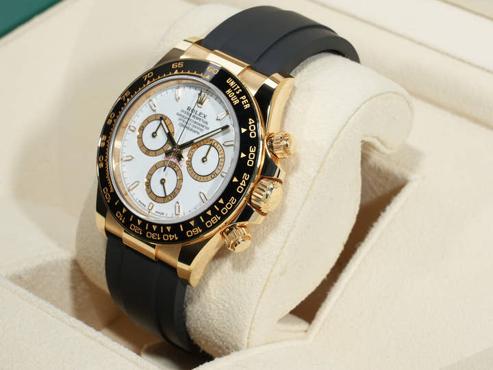 ロレックス デイトナ Ref.126518LN イエローゴールド ホワイト文字盤 中古 c6m7wjso
