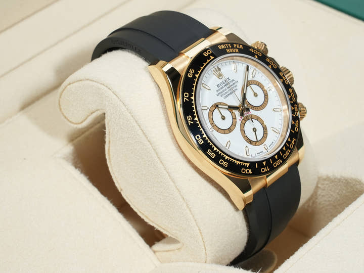 ロレックス デイトナ Ref.126518LN イエローゴールド ホワイト文字盤 中古 c6m7wjso