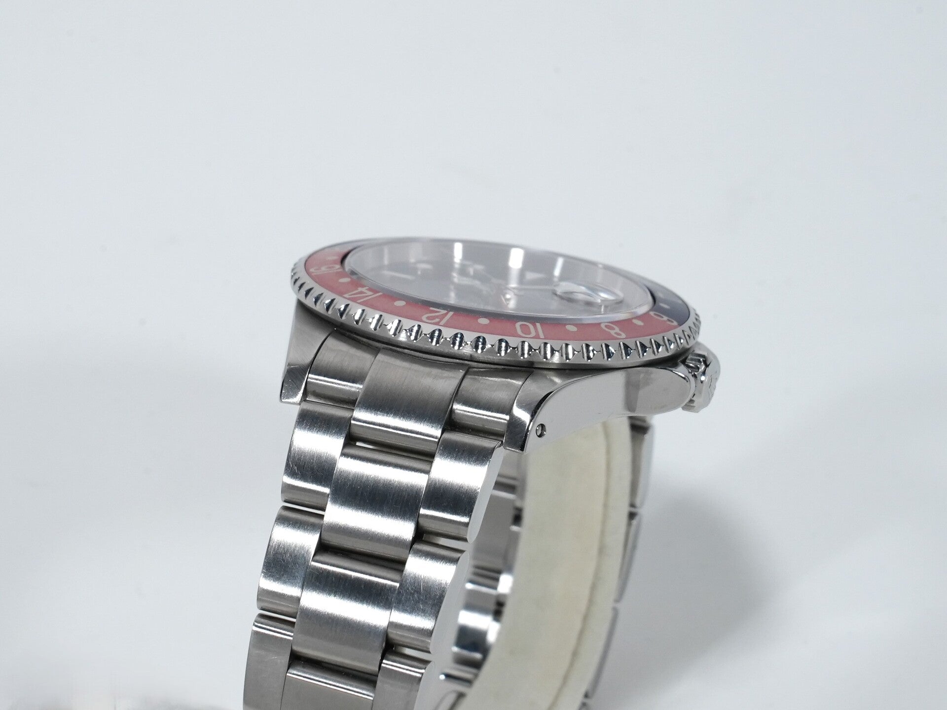 ロレックス GMTマスターII Ref.16710 ステンレススチール ブラック文字盤 オイスターブレスレット 中古 eyibd377