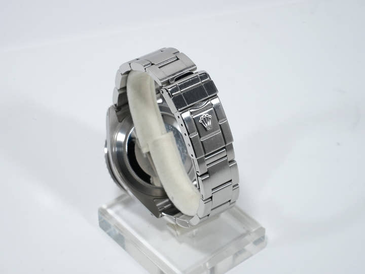 ロレックス GMTマスターII Ref.16710 ステンレススチール ブラック文字盤 オイスターブレスレット 中古 eyibd377