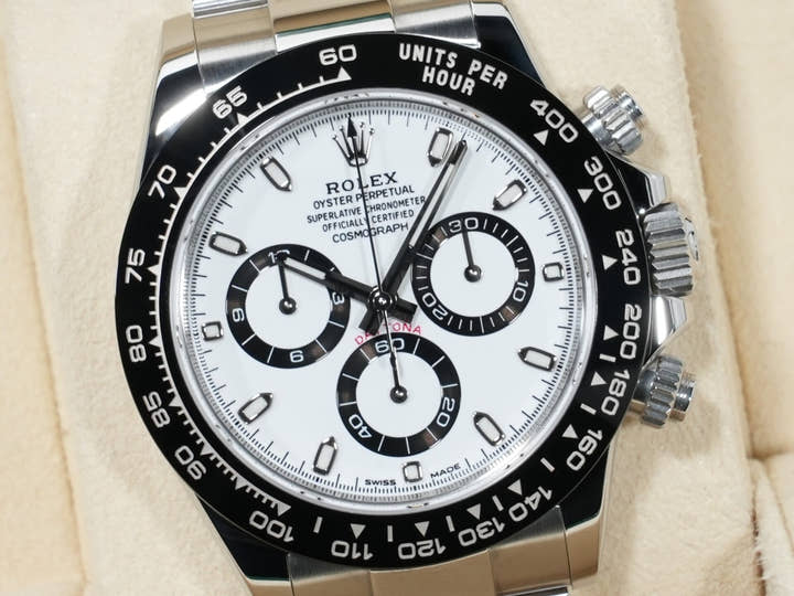 ロレックス デイトナ Ref.116500LN ステンレススチール ホワイト文字盤 中古 4beuaeus