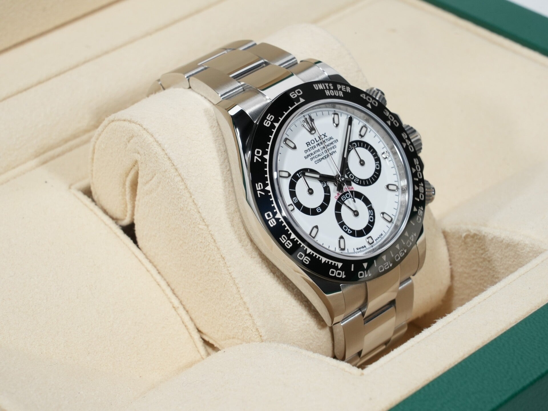 ロレックス デイトナ Ref.116500LN ステンレススチール ホワイト文字盤 中古 4beuaeus