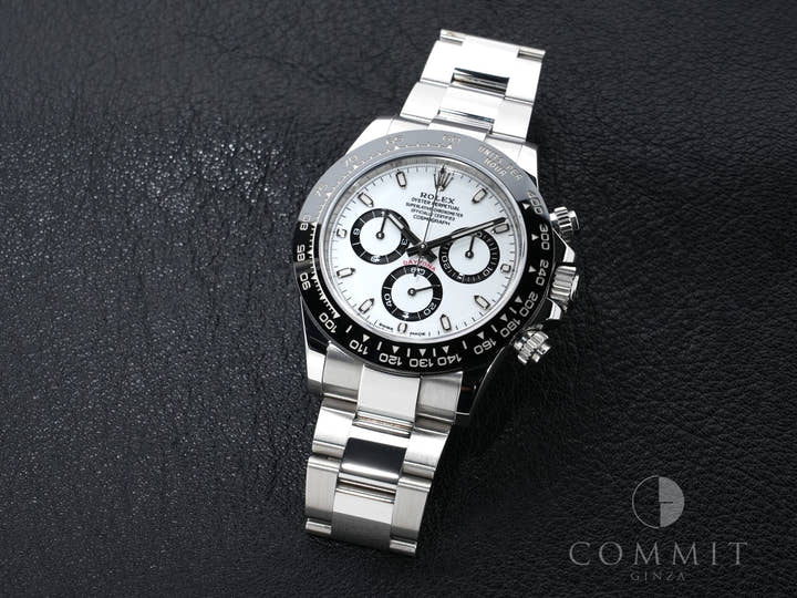 ロレックス デイトナ Ref.116500LN ステンレススチール ホワイト文字盤 中古 4beuaeus