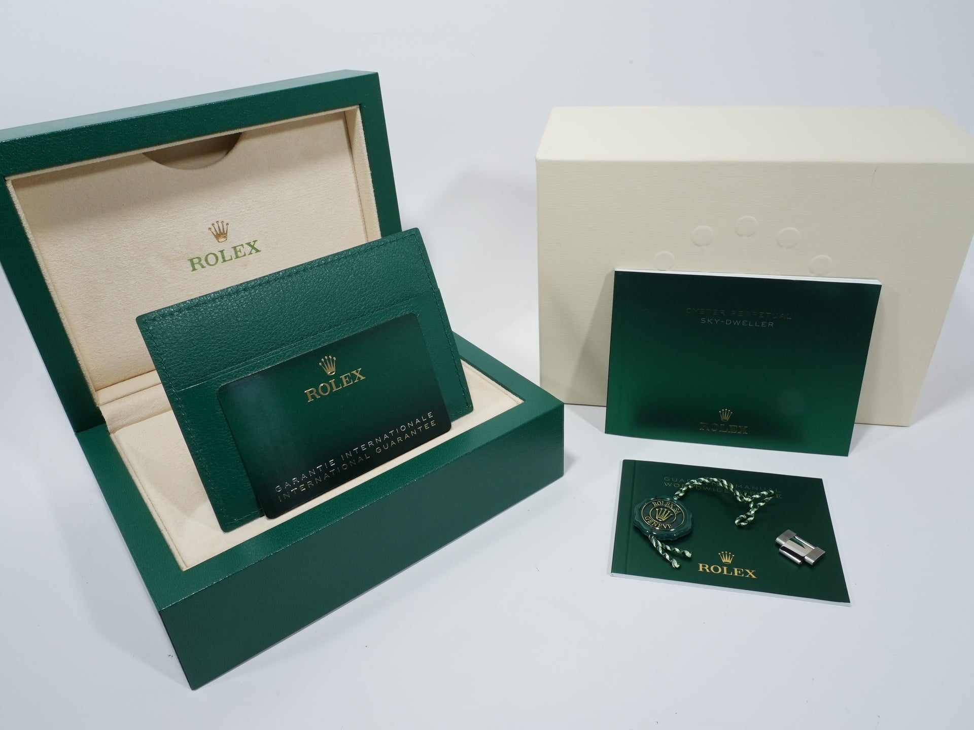 ロレックス スカイドゥエラー Ref.336934 ステンレススチール/ホワイトゴールド ミントグリーン文字盤 オイスターブレスレット 中古 v5uqv28u