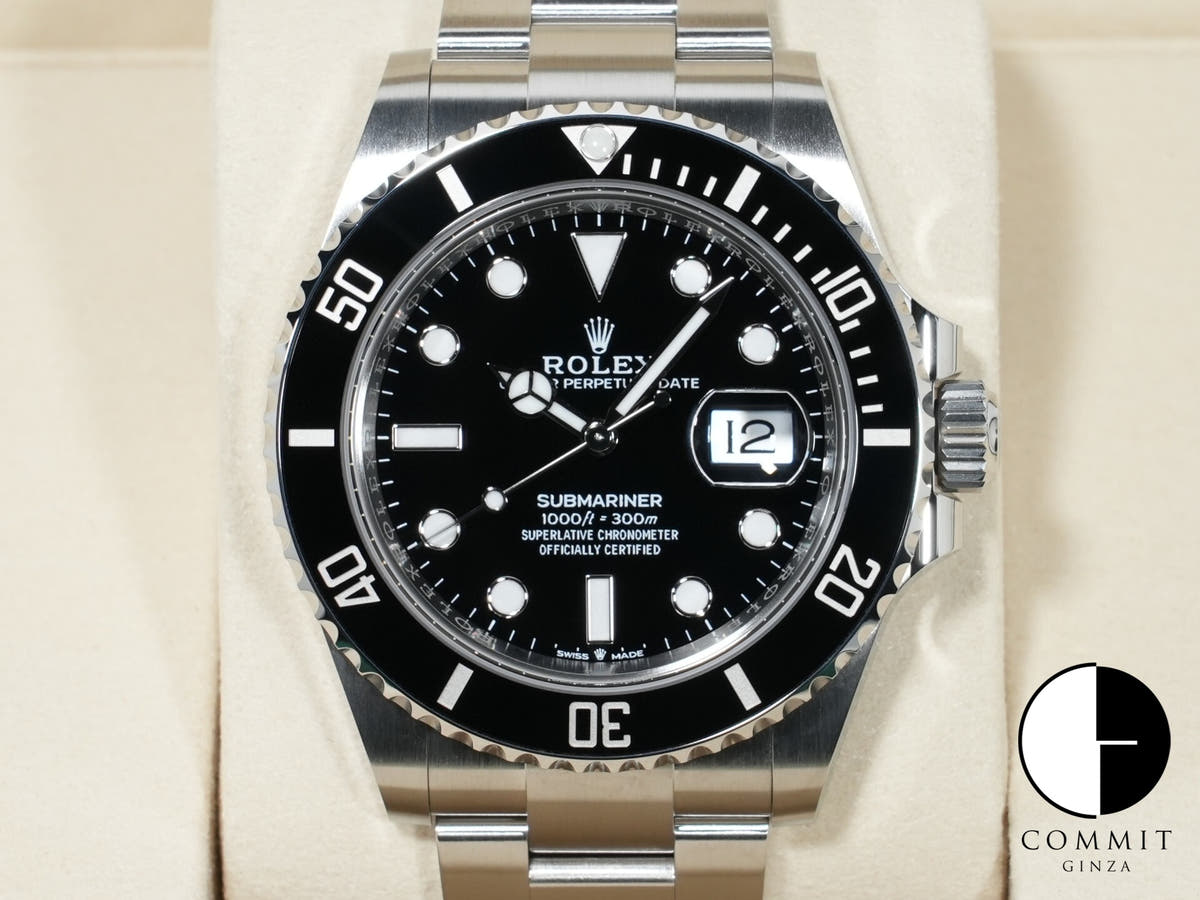 ロレックス サブマリーナー デイト Ref.126610LN ステンレススチール ブラック文字盤 未使用 xdpmgqyo