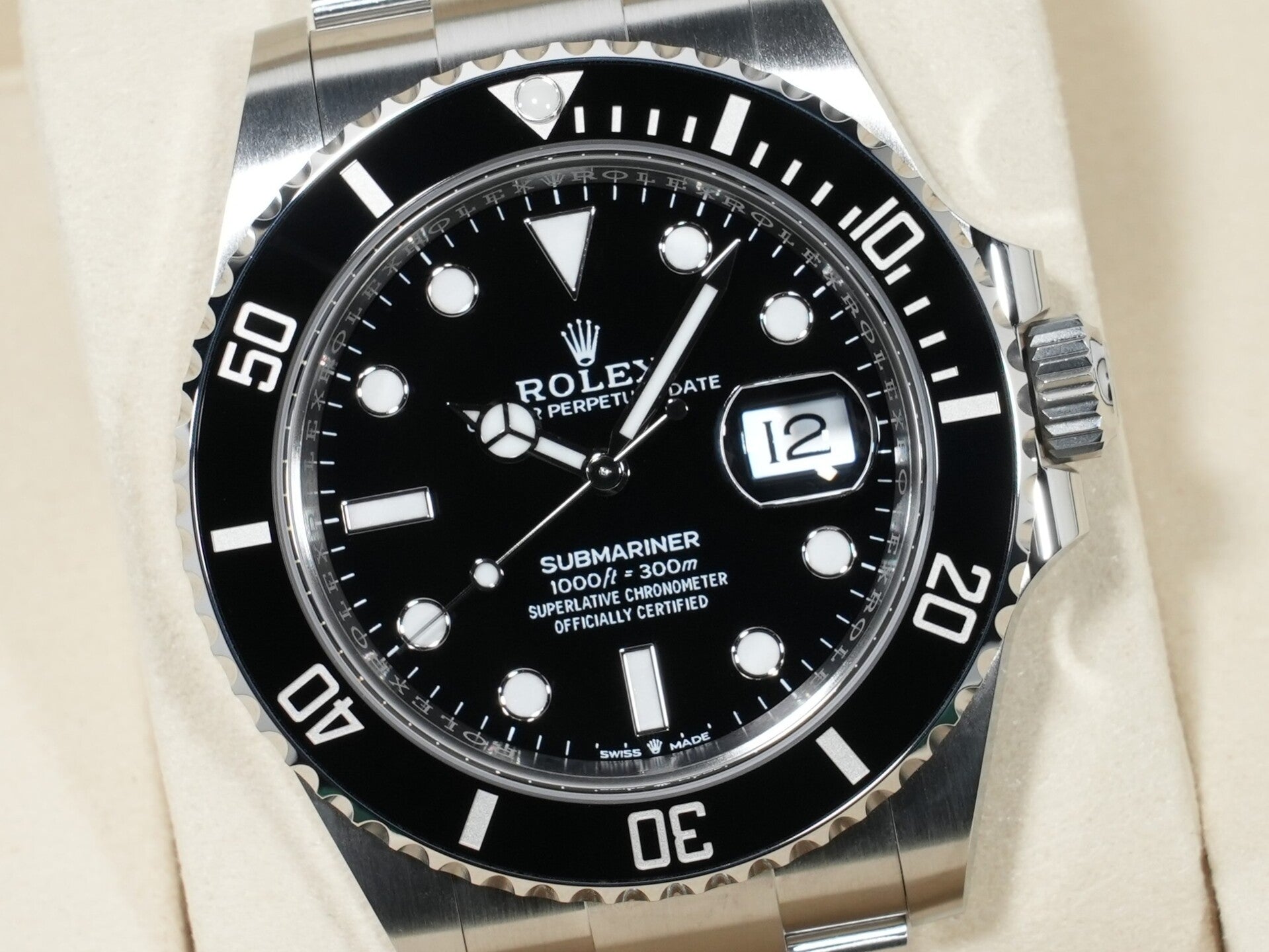 ロレックス サブマリーナー デイト Ref.126610LN ステンレススチール ブラック文字盤 未使用 xdpmgqyo