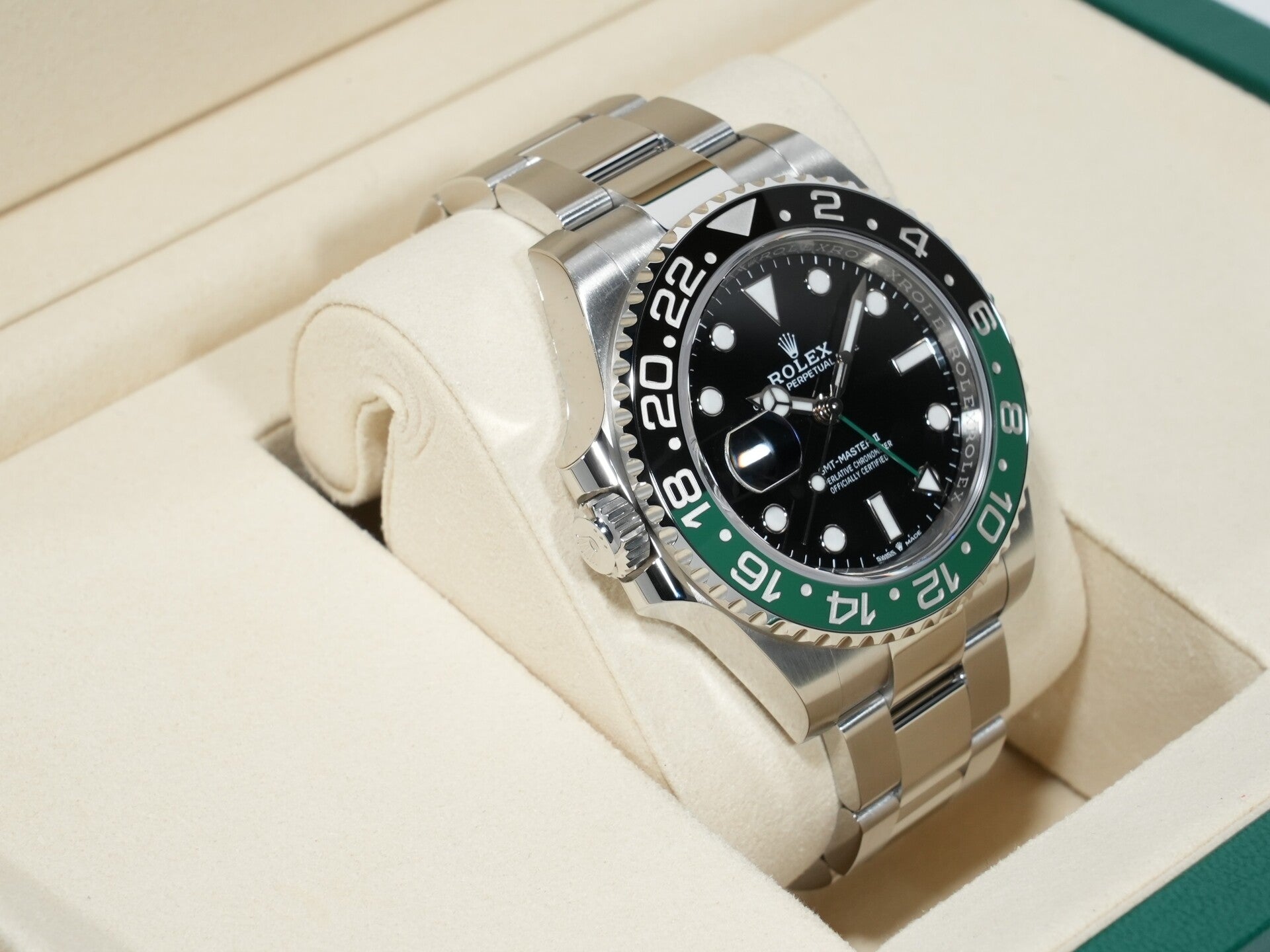 ロレックス GMTマスターII Ref.126720VTNR ステンレススチール ブラック文字盤 オイスターブレスレット 未使用 sv97pp48