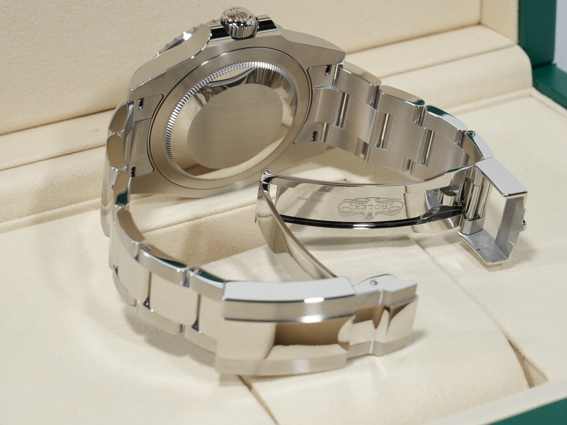 ロレックス GMTマスターII Ref.126720VTNR ステンレススチール ブラック文字盤 オイスターブレスレット 未使用 sv97pp48