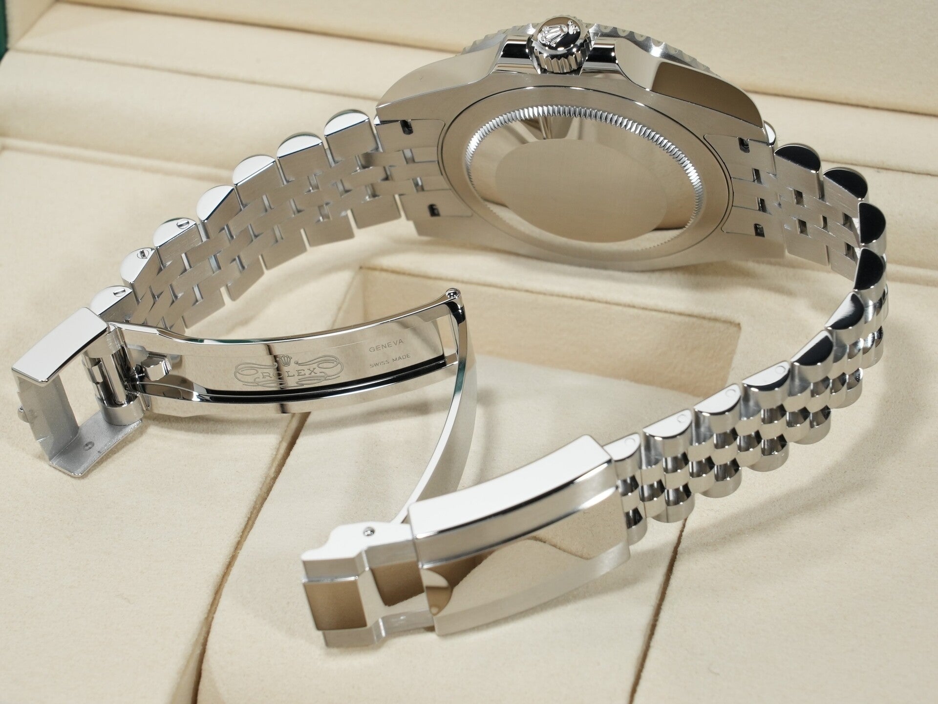 ロレックス GMTマスターII Ref.126710BLNR ステンレススチール ブラック文字盤 ジュビリーブレスレット 未使用 p9ysb2bh