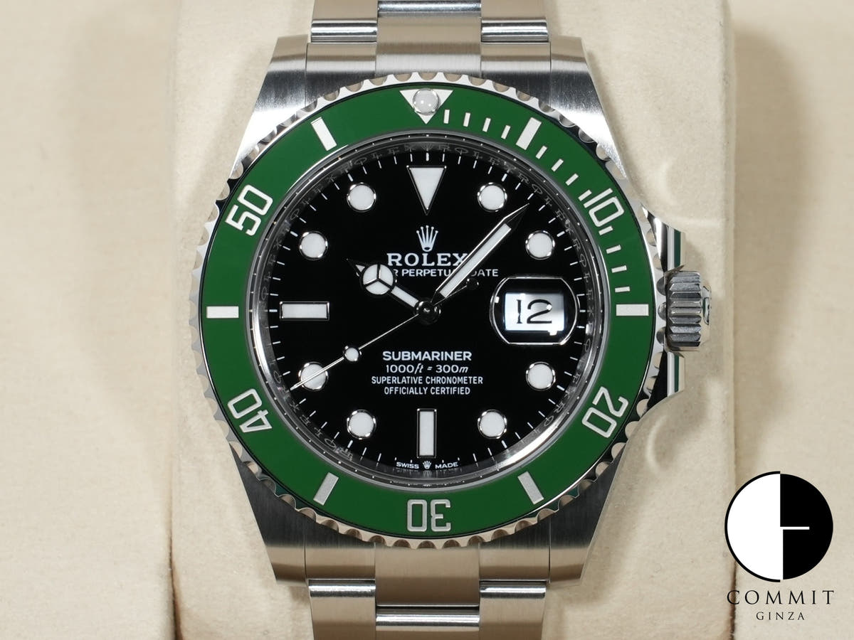 ロレックス サブマリーナー デイト Ref.126610LV ステンレススチール ブラック文字盤 未使用 khwdbsue