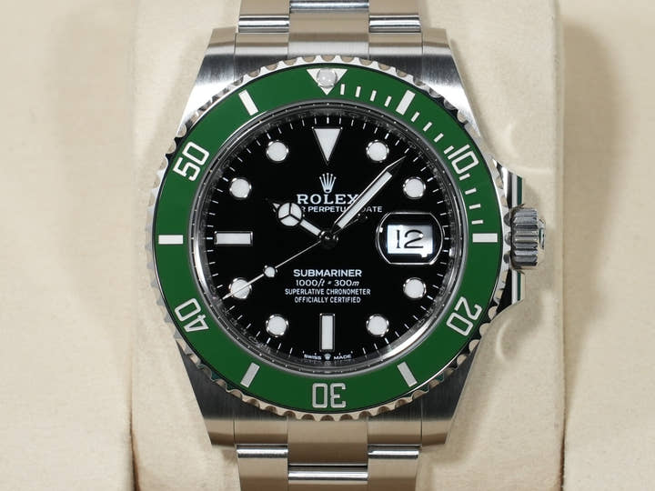 ロレックス サブマリーナー デイト Ref.126610LV ステンレススチール ブラック文字盤 未使用 khwdbsue