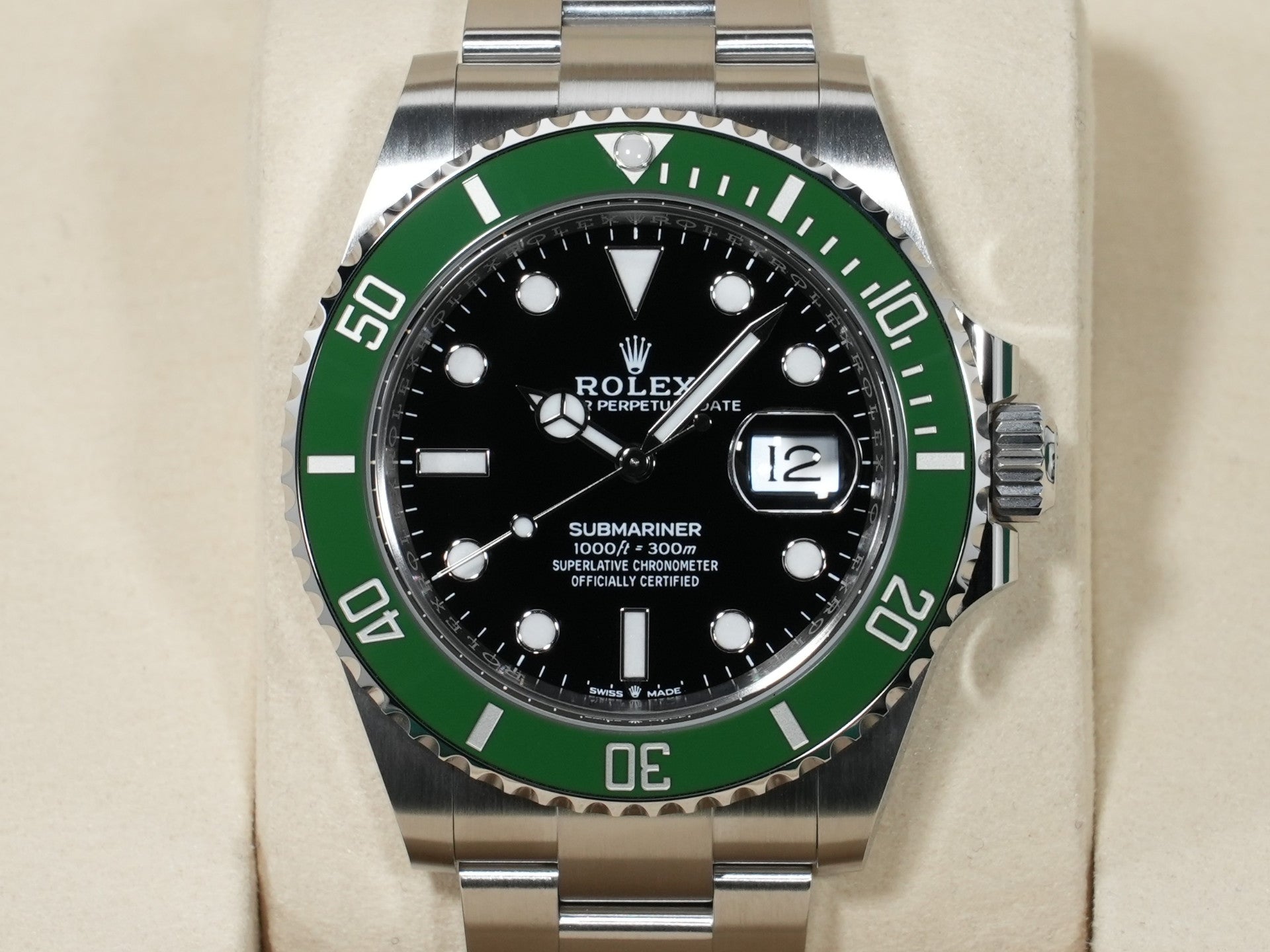 ロレックス サブマリーナー デイト Ref.126610LV ステンレススチール ブラック文字盤 未使用 khwdbsue