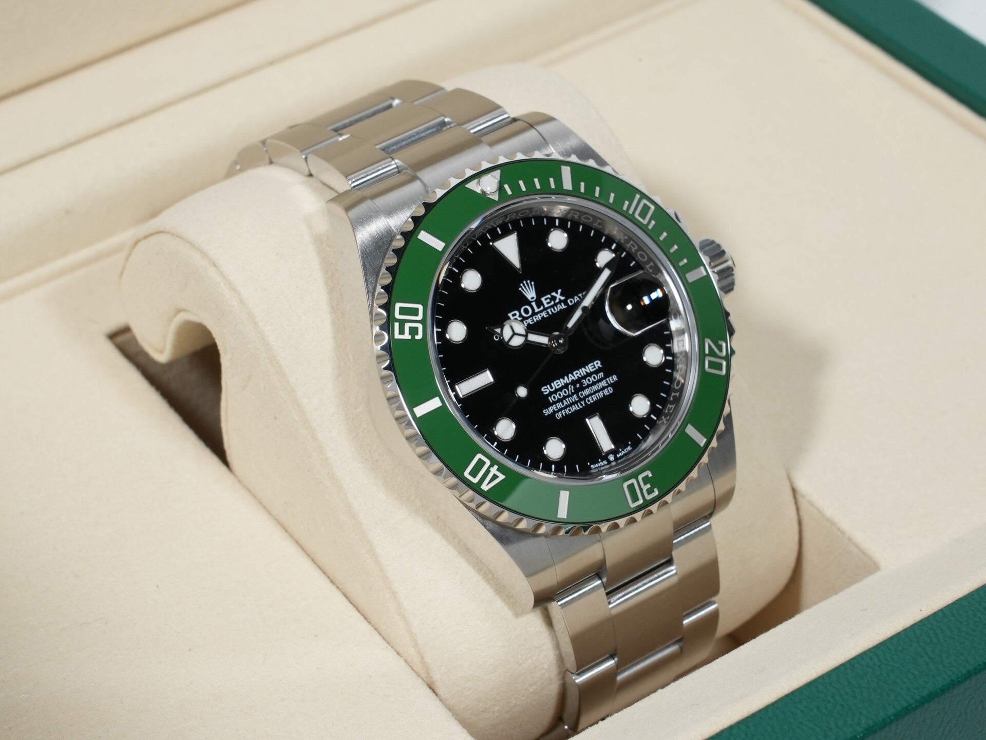 ロレックス サブマリーナー デイト Ref.126610LV ステンレススチール ブラック文字盤 未使用 khwdbsue