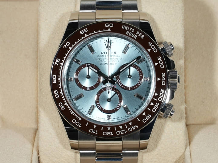 ロレックス デイトナ Ref.126506A プラチナ アイスブルーx11Pダイヤ文字盤 未使用 m7xupq9j