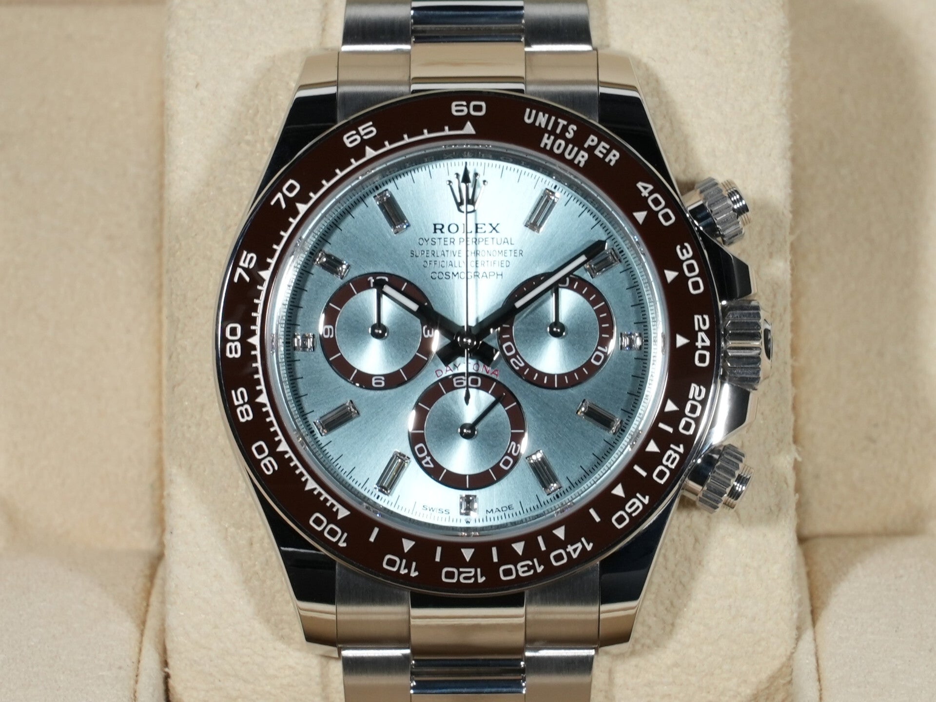 ロレックス デイトナ Ref.126506A プラチナ アイスブルーx11Pダイヤ文字盤 未使用 m7xupq9j