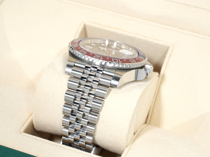 ロレックス GMTマスターII Ref.126710BLRO ステンレススチール ブラック文字盤 ジュビリーブレスレット 美品 s3ypf8a6