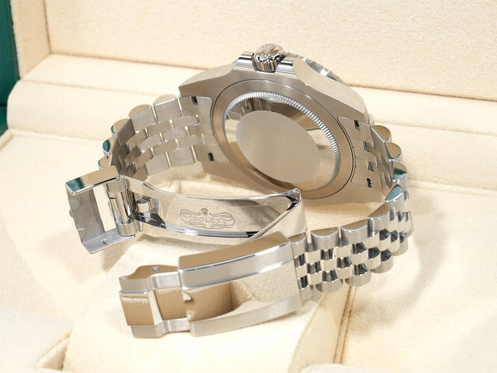 ロレックス GMTマスターII Ref.126710BLRO ステンレススチール ブラック文字盤 ジュビリーブレスレット 美品 s3ypf8a6