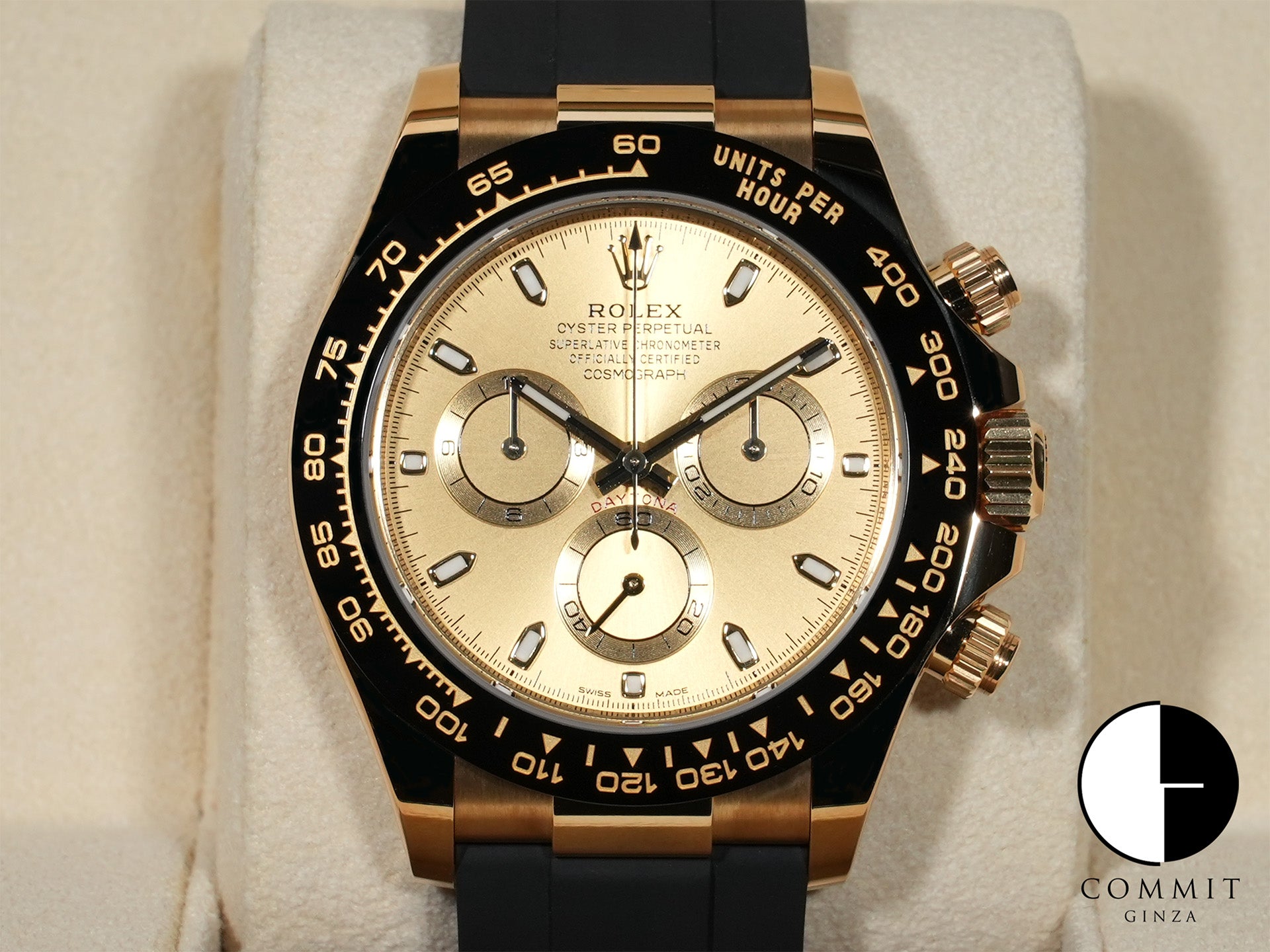 ロレックス デイトナ Ref.116518LN イエローゴールド シャンパン文字盤 中古 3wt4jtq8