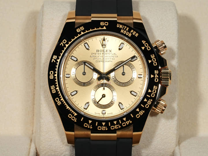 ロレックス デイトナ Ref.116518LN イエローゴールド シャンパン文字盤 中古 3wt4jtq8