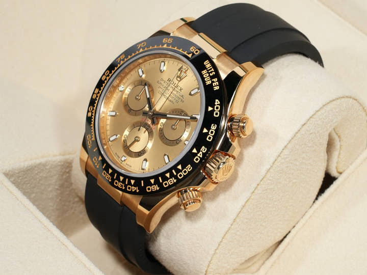 ロレックス デイトナ Ref.116518LN イエローゴールド シャンパン文字盤 中古 3wt4jtq8