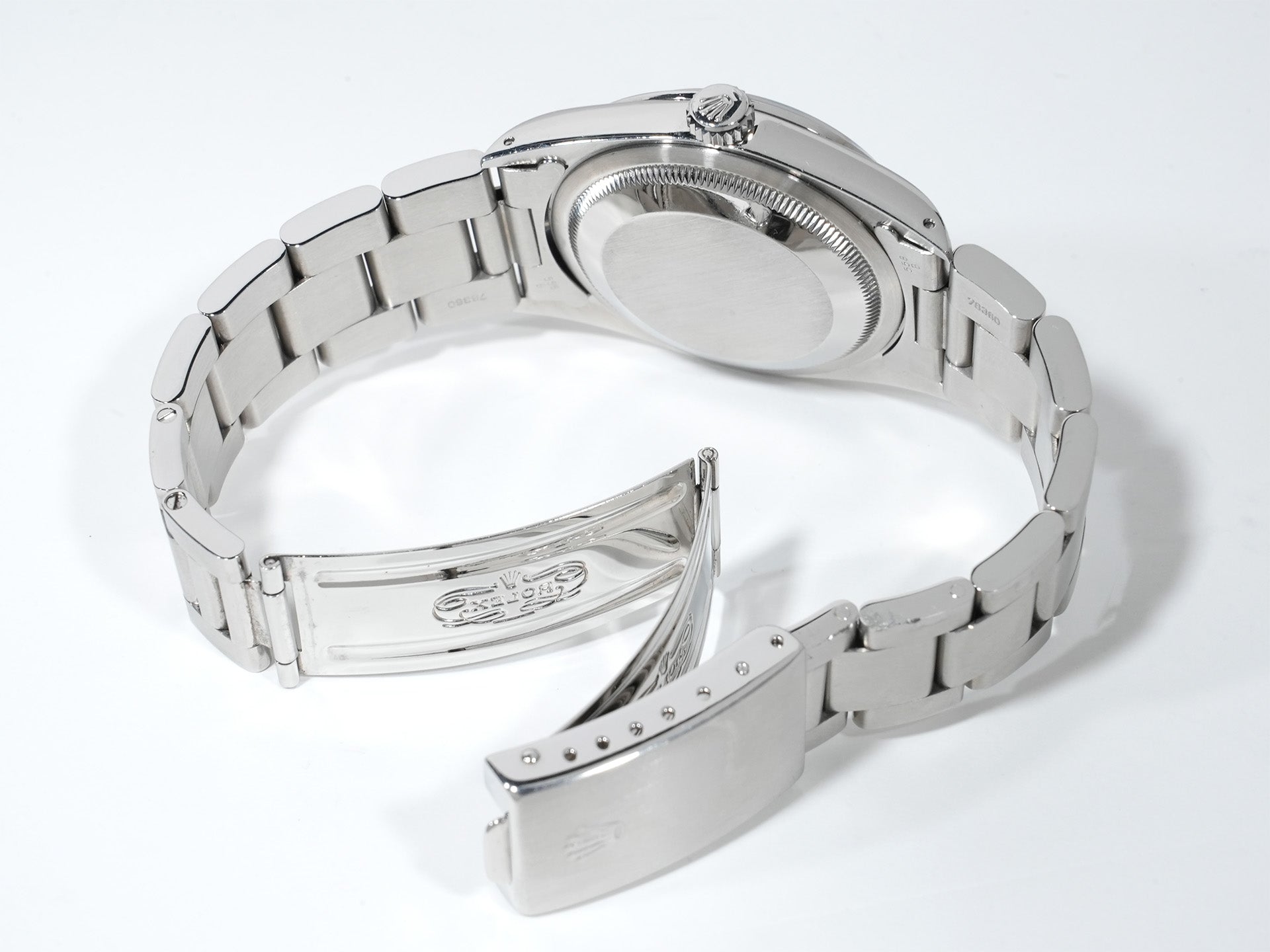 ロレックス エクスプローラーI Ref.14270 ステンレススチール ブラック文字盤 オイスターブレスレット 中古 ji2s2wh2