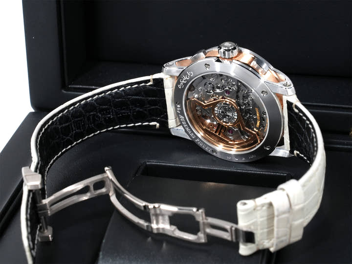 オーデマピゲ CODE 11.59 バイ オーデマ ピゲ クロノグラフ Ref.26393CR.OO.A009CR.01 ホワイトゴールド/ピンクゴールド シルバー文字盤 中古 m4amotzo