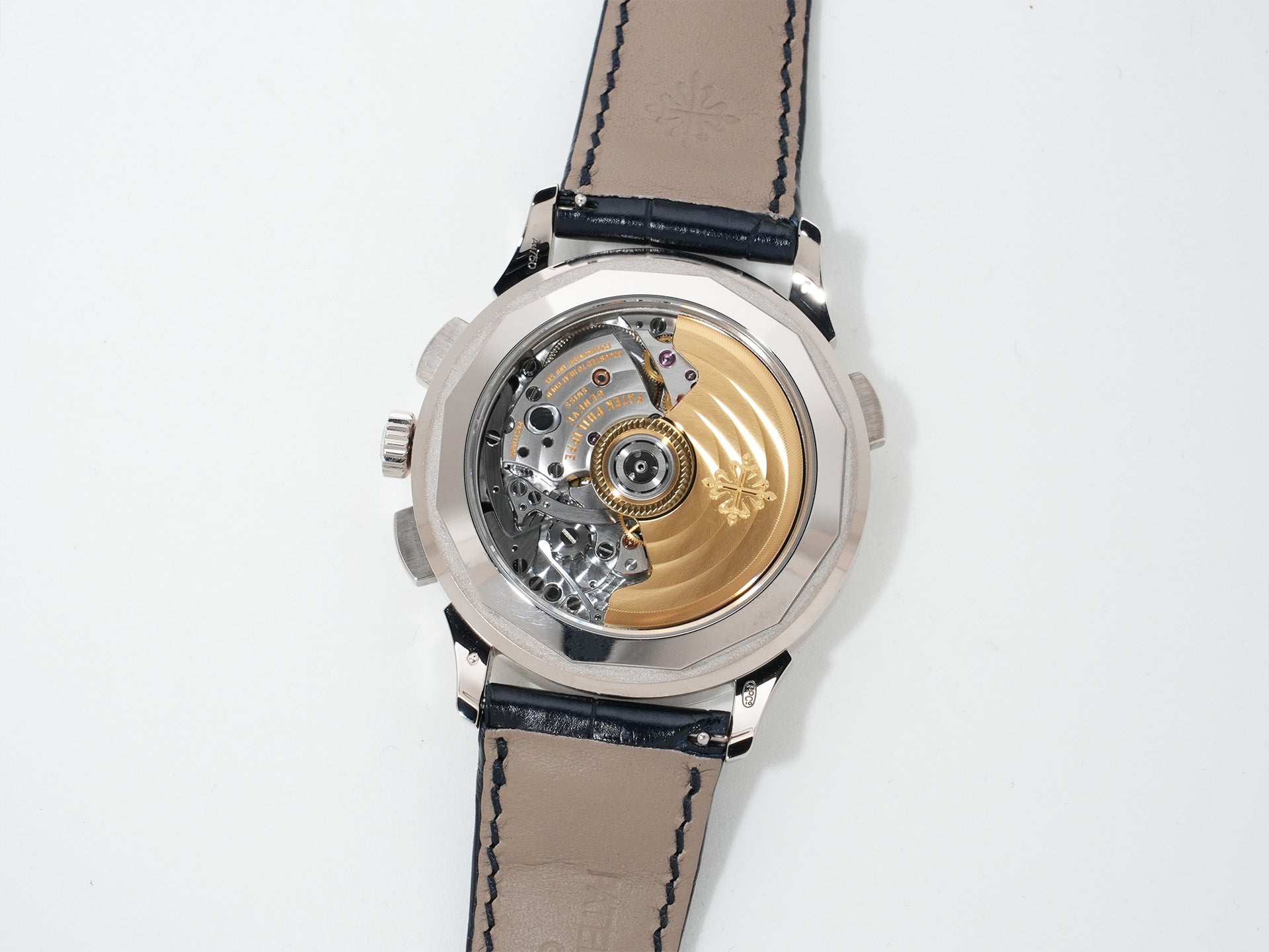 パテックフィリップ コンプリケーション ワールドタイム クロノグラフ Ref.5930G-001 ホワイトゴールド ブルー文字盤 未使用 sq3357wy