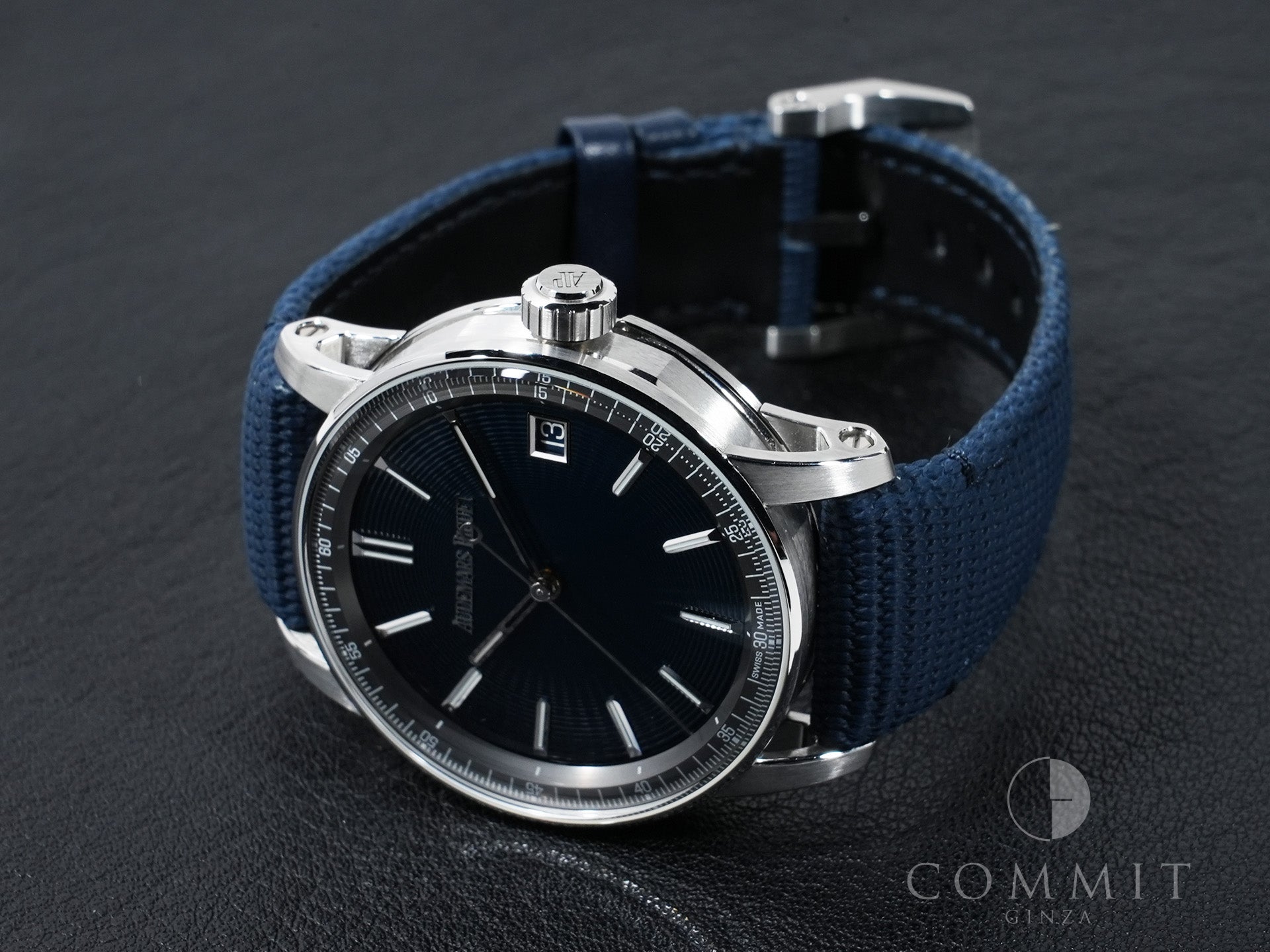 オーデマピゲ CODE 11.59 バイ オーデマ ピゲ Ref.15210ST.OO.A348KB.01 ステンレススチール ナイトブルー文字盤 美品 zdnc5min