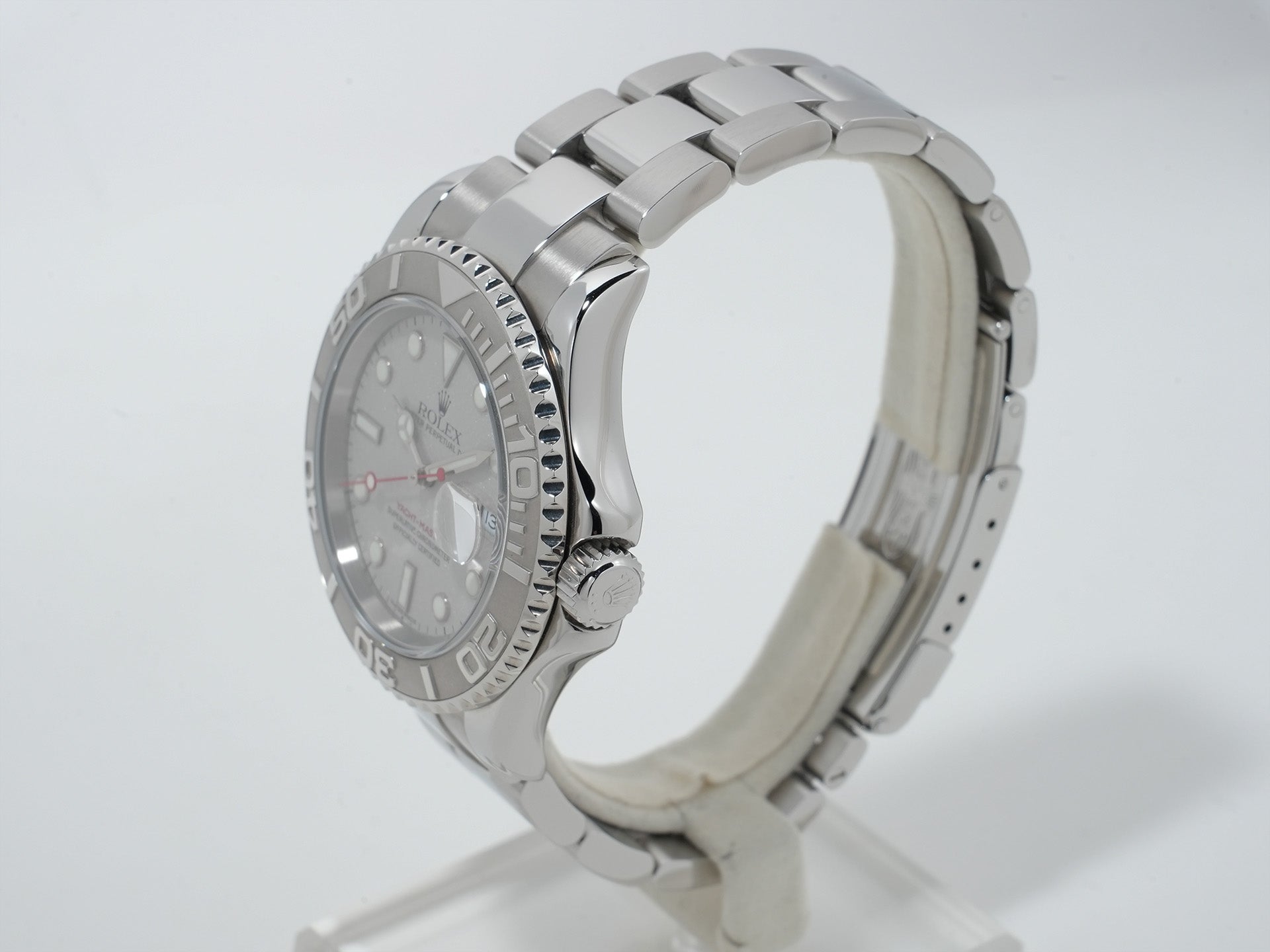 ロレックス ヨットマスター40 Ref.16622 ステンレススチール/プラチナ ロレジウム文字盤 美中古 ppz6di37
