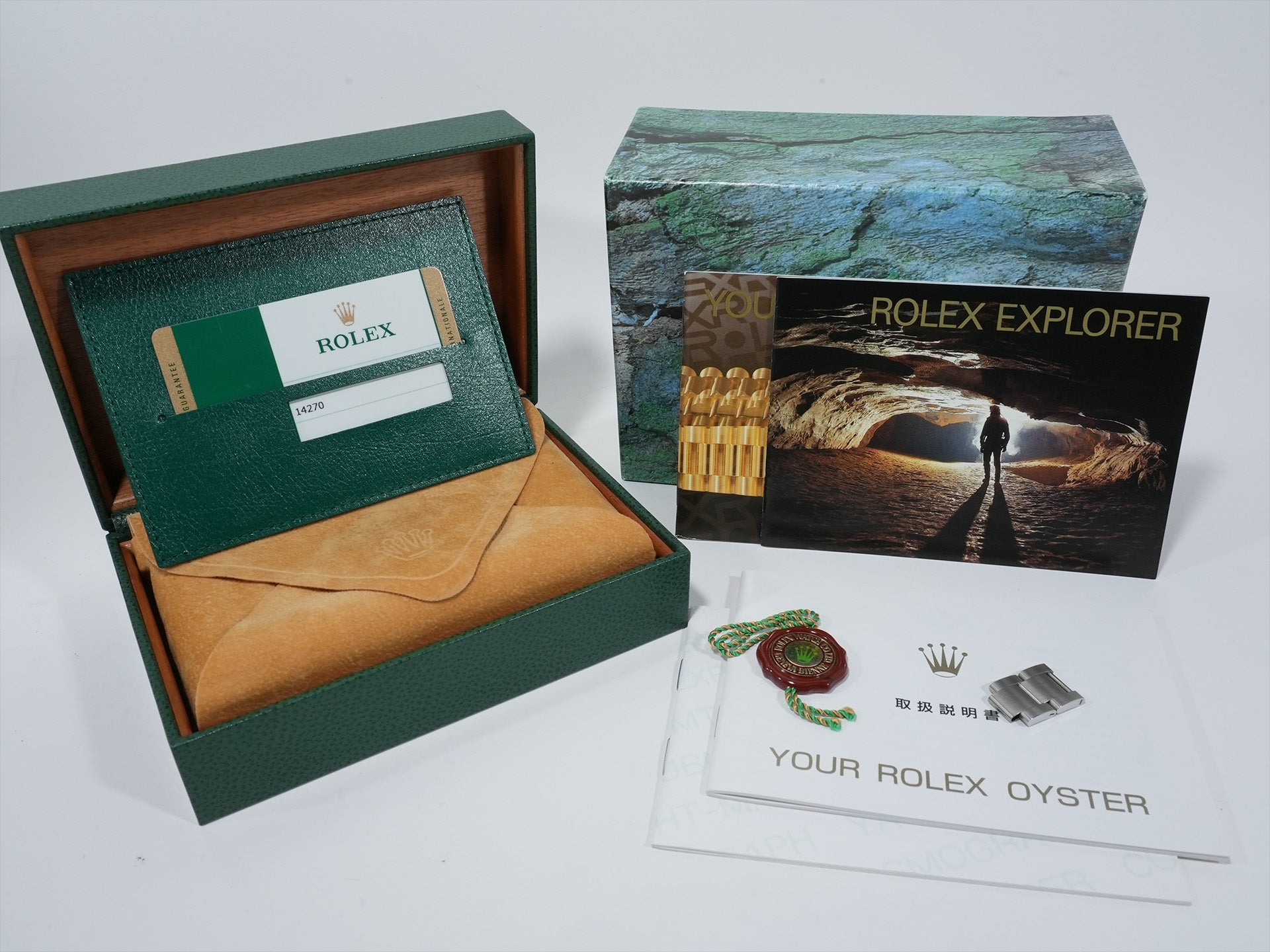 ロレックス エクスプローラーI Ref.14270 ステンレススチール ブラック文字盤 オイスターブレスレット 美中古 9yi6dwqq