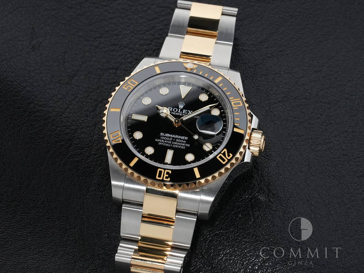 Rolex Submariner Date Ref. 126613LN Stainless Steel/Yellow Gold Black Dial Excellent Condition RC59R7R2