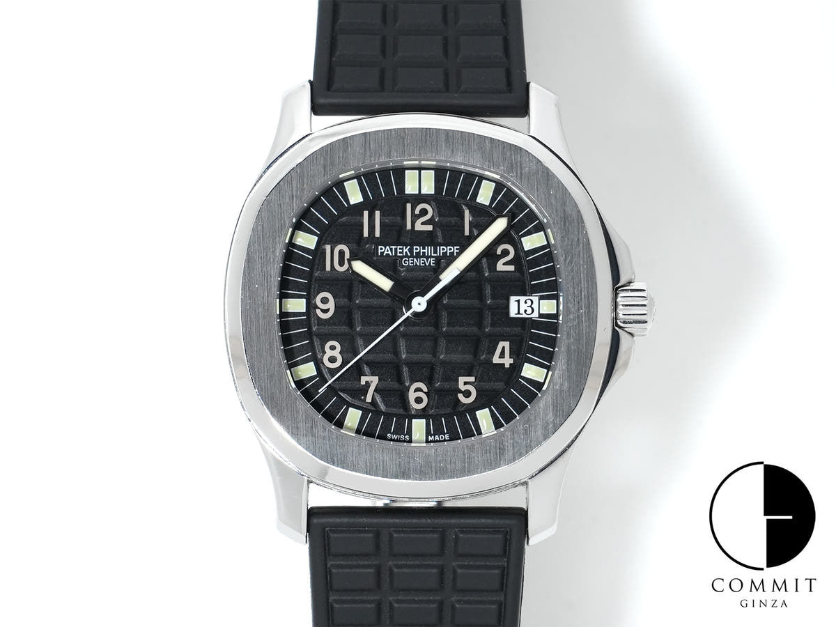 パテックフィリップ アクアノート Ref.5064A-001 ステンレススチール ブラック文字盤 中古 vsoi3mfy