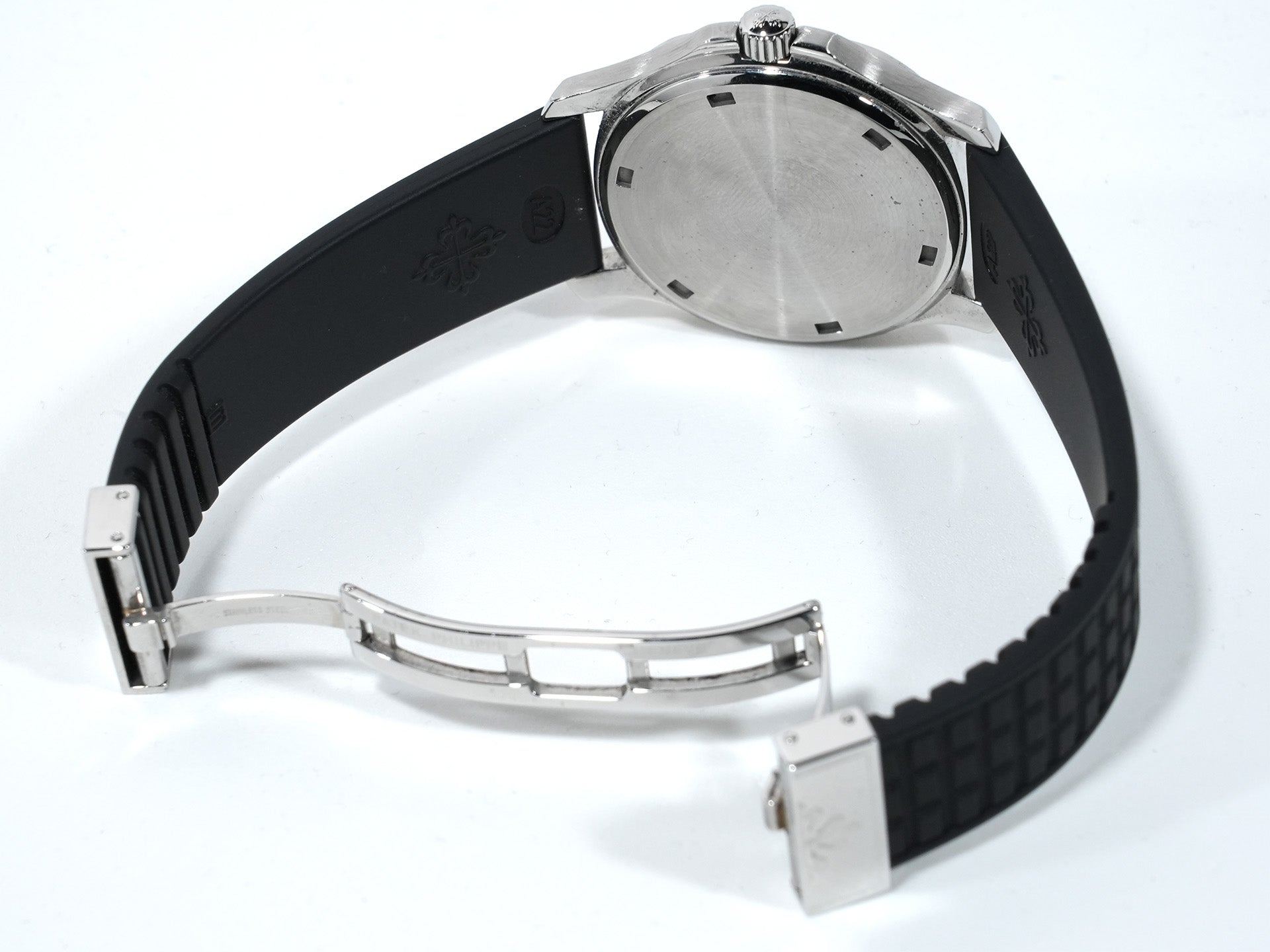 パテックフィリップ アクアノート Ref.5064A-001 ステンレススチール ブラック文字盤 中古 vsoi3mfy