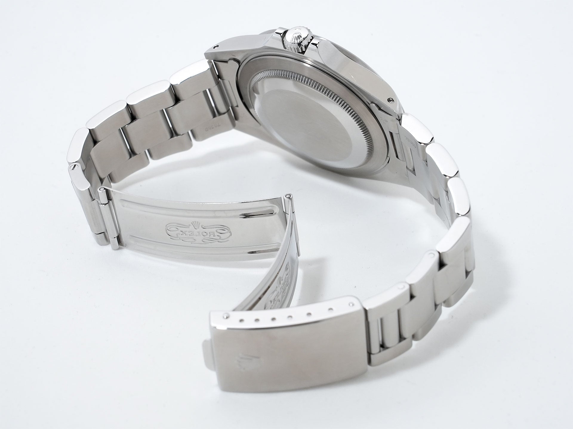 ロレックス エクスプローラーII Ref.16570 ステンレススチール ホワイト文字盤 オイスターブレスレット 中古 6mdyz4wz