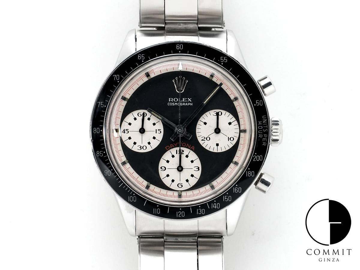 ロレックス デイトナ Ref.6241 ステンレススチール ブラック文字盤 中古 idimeojg