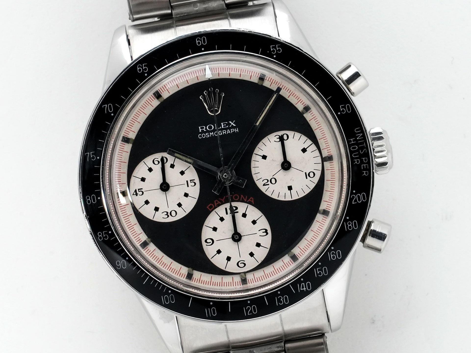 ロレックス デイトナ Ref.6241 ステンレススチール ブラック文字盤 中古 idimeojg