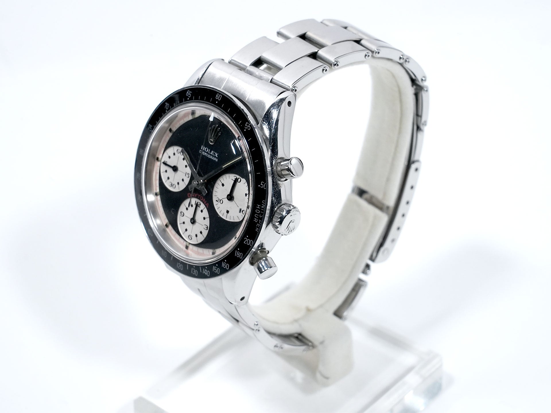 ロレックス デイトナ Ref.6241 ステンレススチール ブラック文字盤 中古 idimeojg