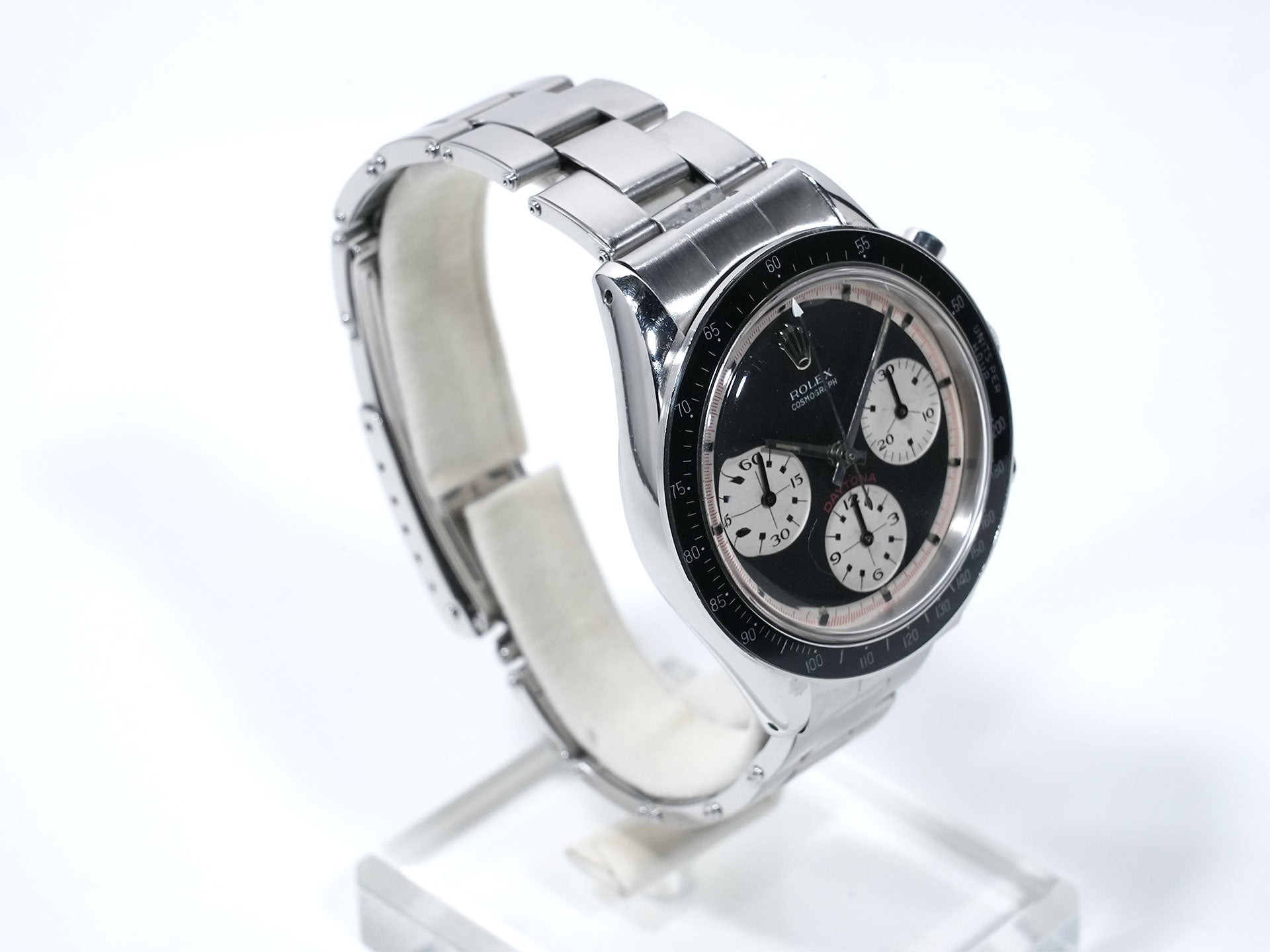 ロレックス デイトナ Ref.6241 ステンレススチール ブラック文字盤 中古 idimeojg