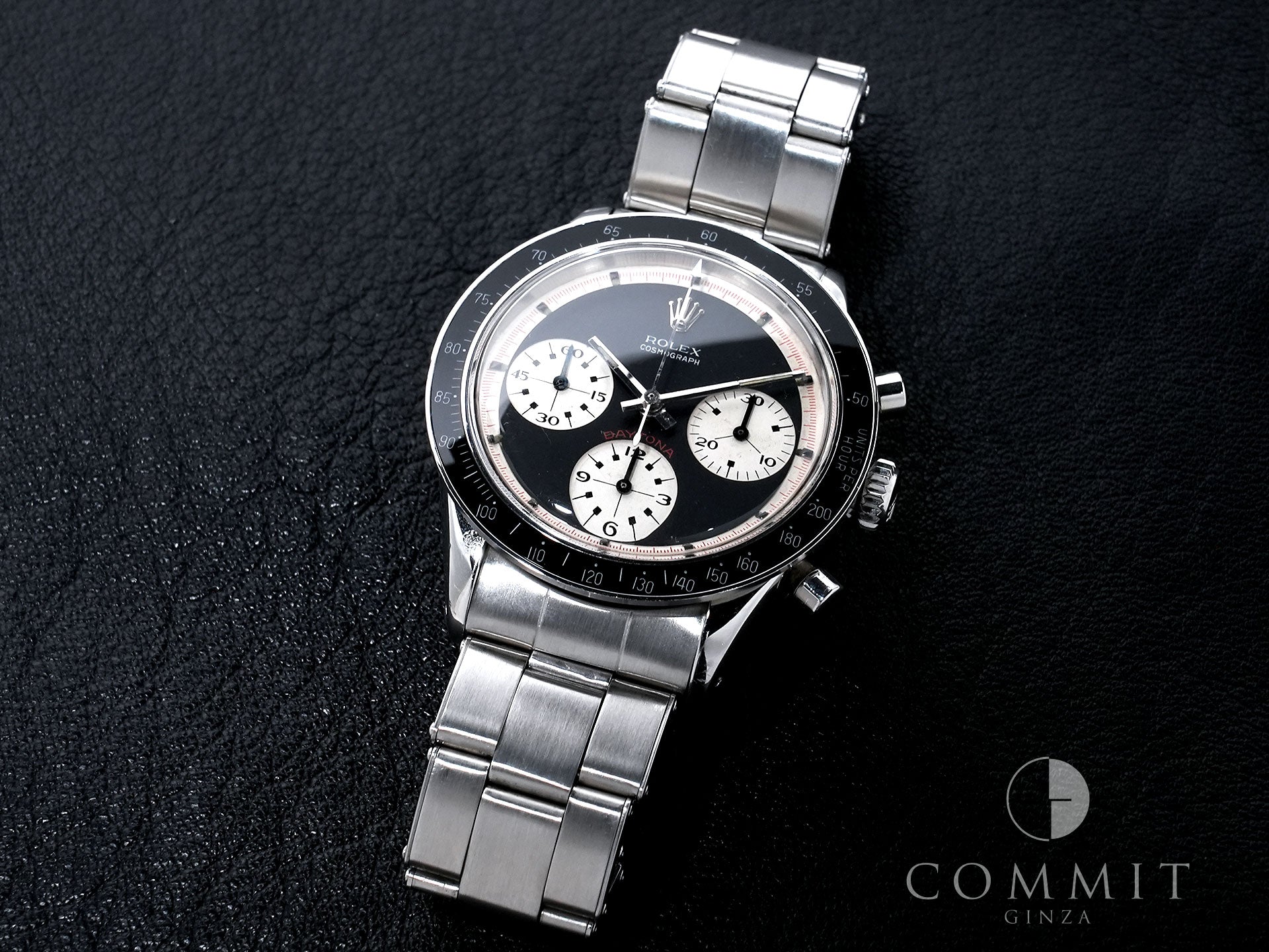 ロレックス デイトナ Ref.6241 ステンレススチール ブラック文字盤 中古 idimeojg