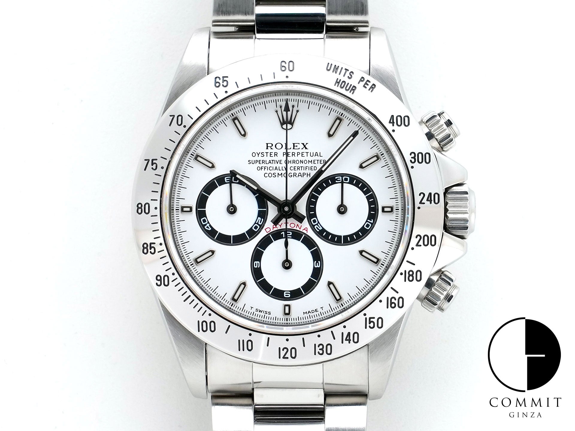 ロレックス デイトナ エルプリメロ Ref.16520 ステンレススチール ホワイト文字盤 中古 tcrxd4u7