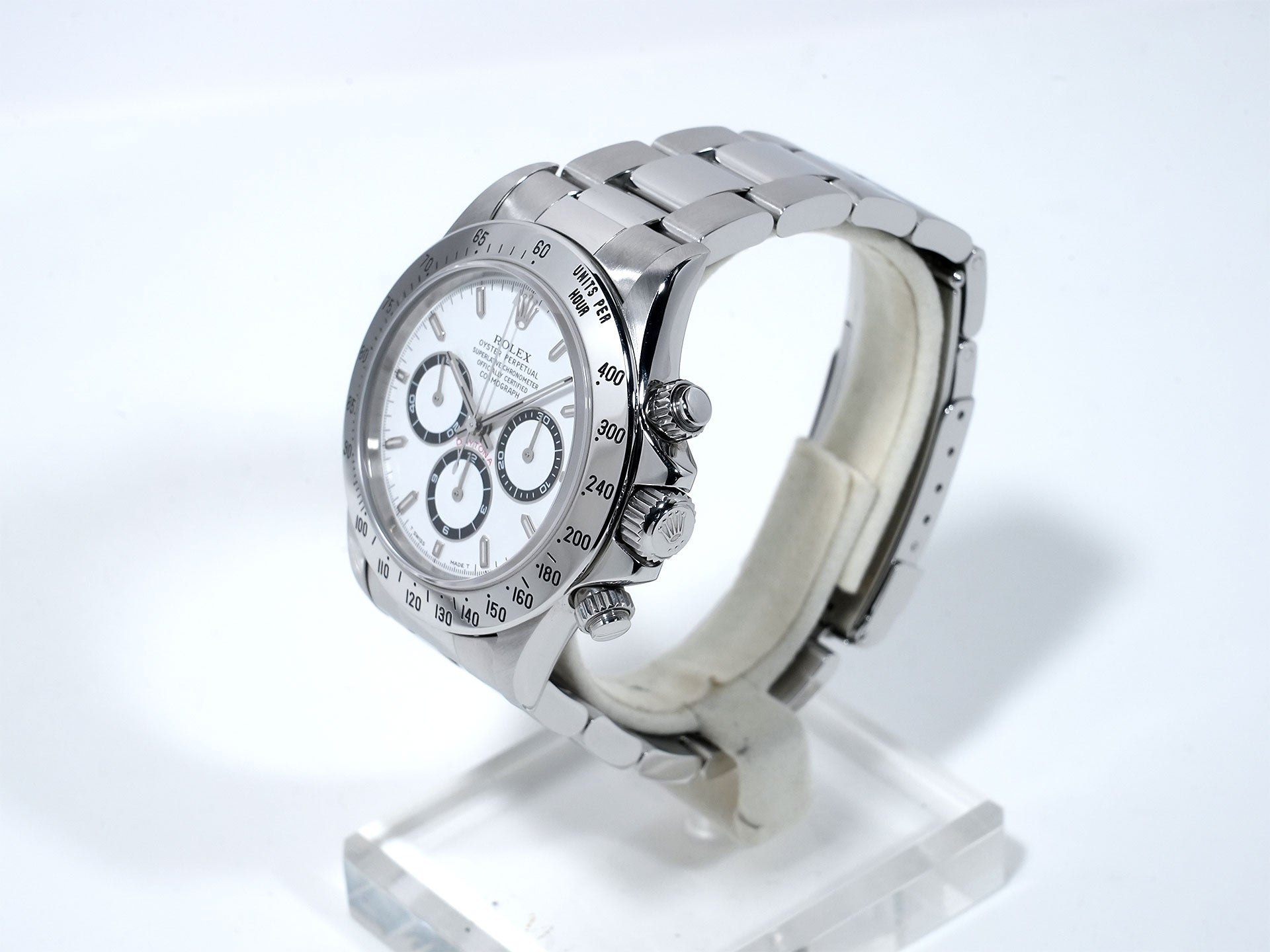 ロレックス デイトナ エルプリメロ Ref.16520 ステンレススチール ホワイト文字盤 中古 tcrxd4u7