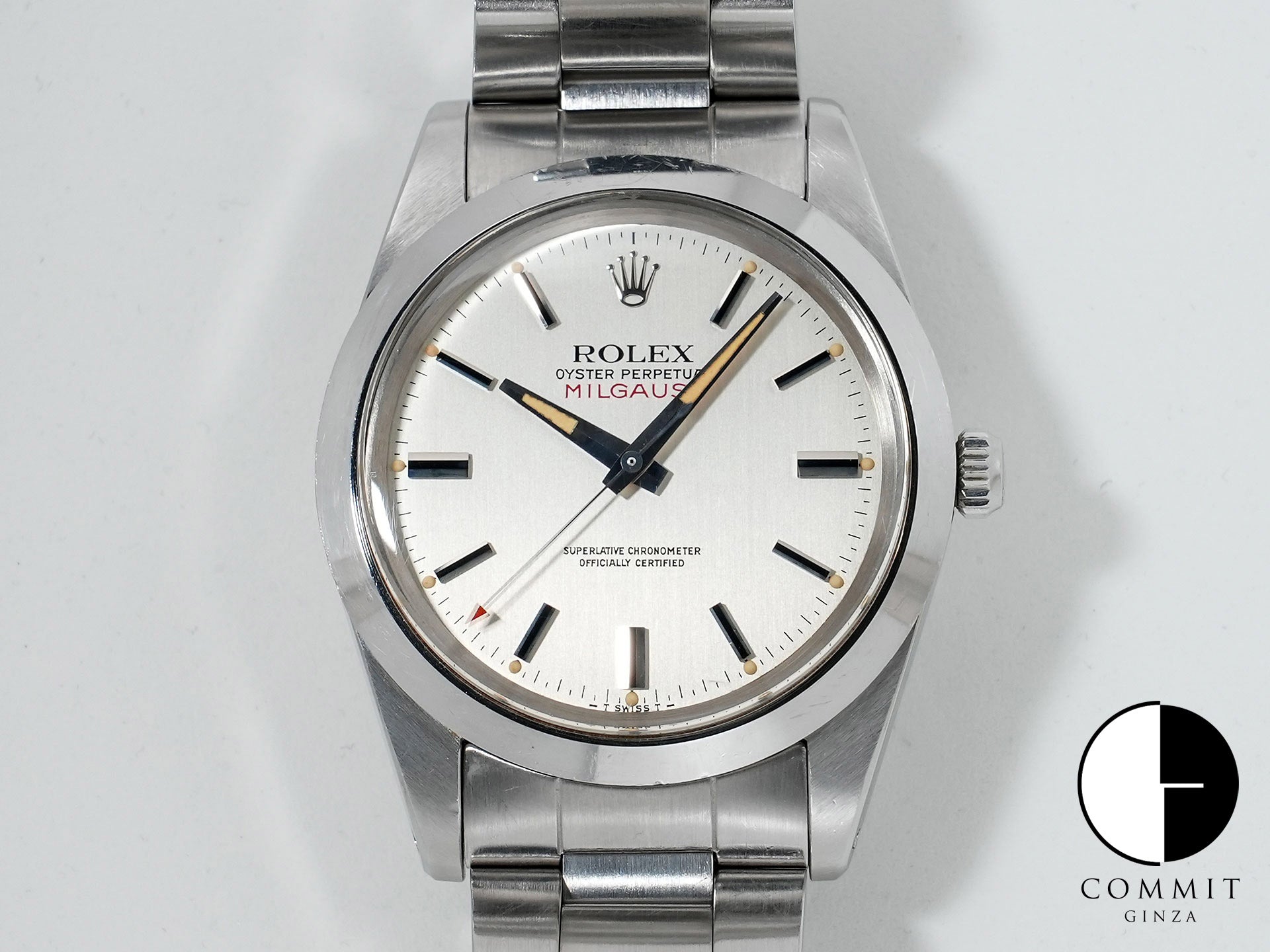 ロレックス ミルガウス Ref.1019 ステンレススチール シルバー文字盤 中古 jvuhhya4
