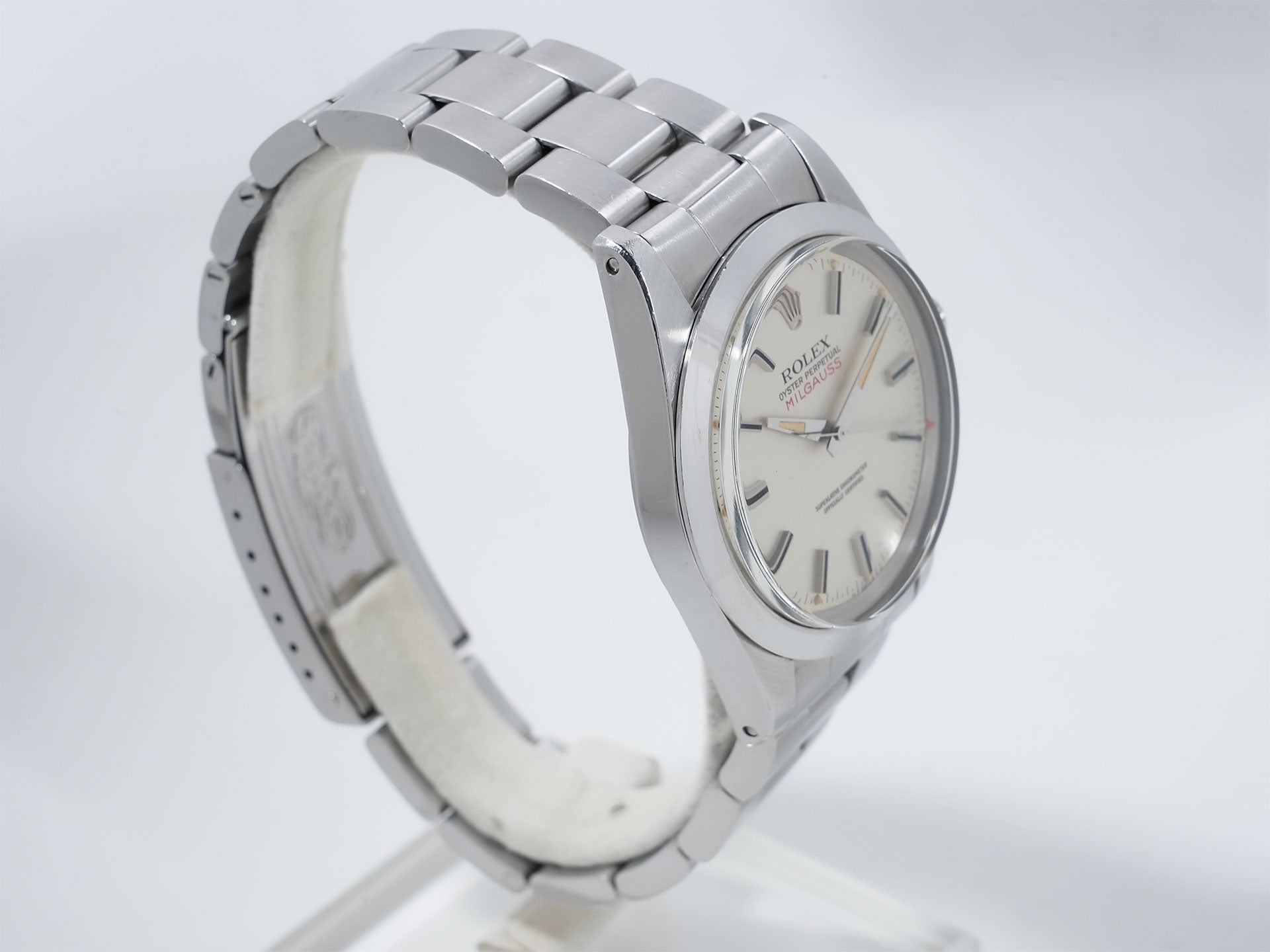 ロレックス ミルガウス Ref.1019 ステンレススチール シルバー文字盤 中古 jvuhhya4