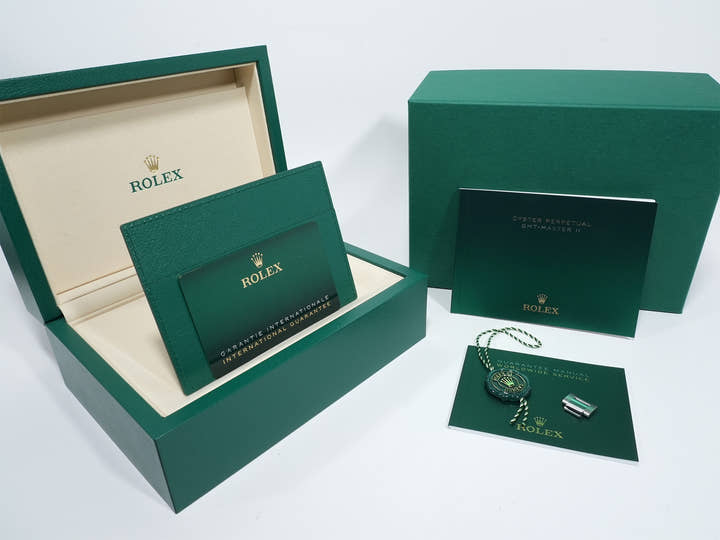 ロレックス GMTマスターII Ref.126710BLNR ステンレススチール ブラック文字盤 オイスターブレスレット 未使用 fgpo3ohg