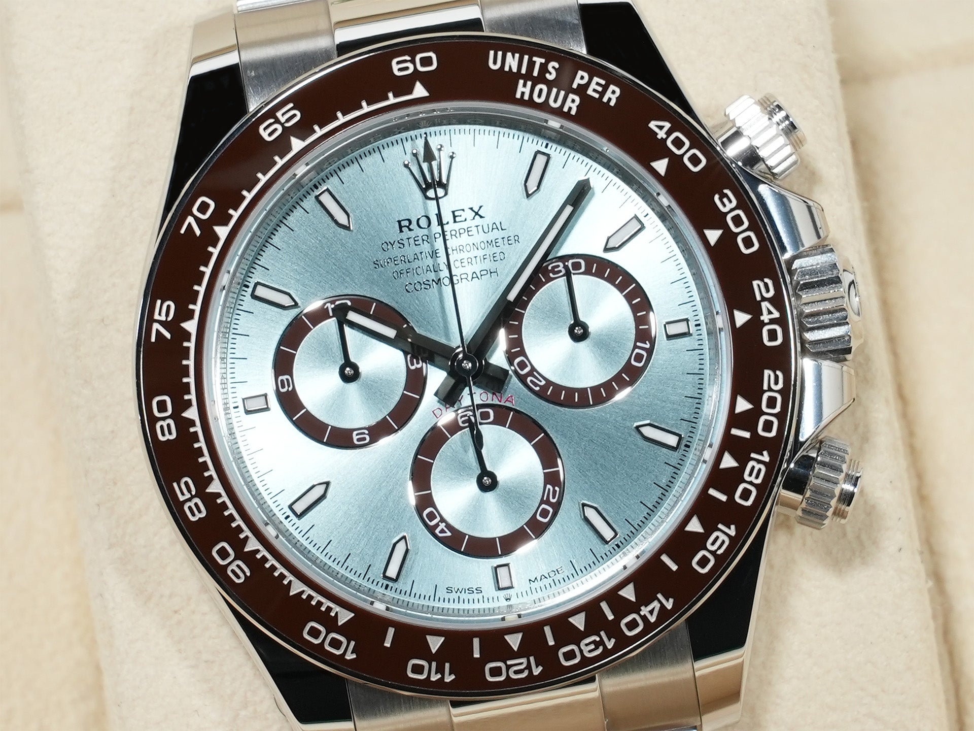 ロレックス デイトナ Ref.126506 プラチナ アイスブルー文字盤 未使用 7j9pvpvh