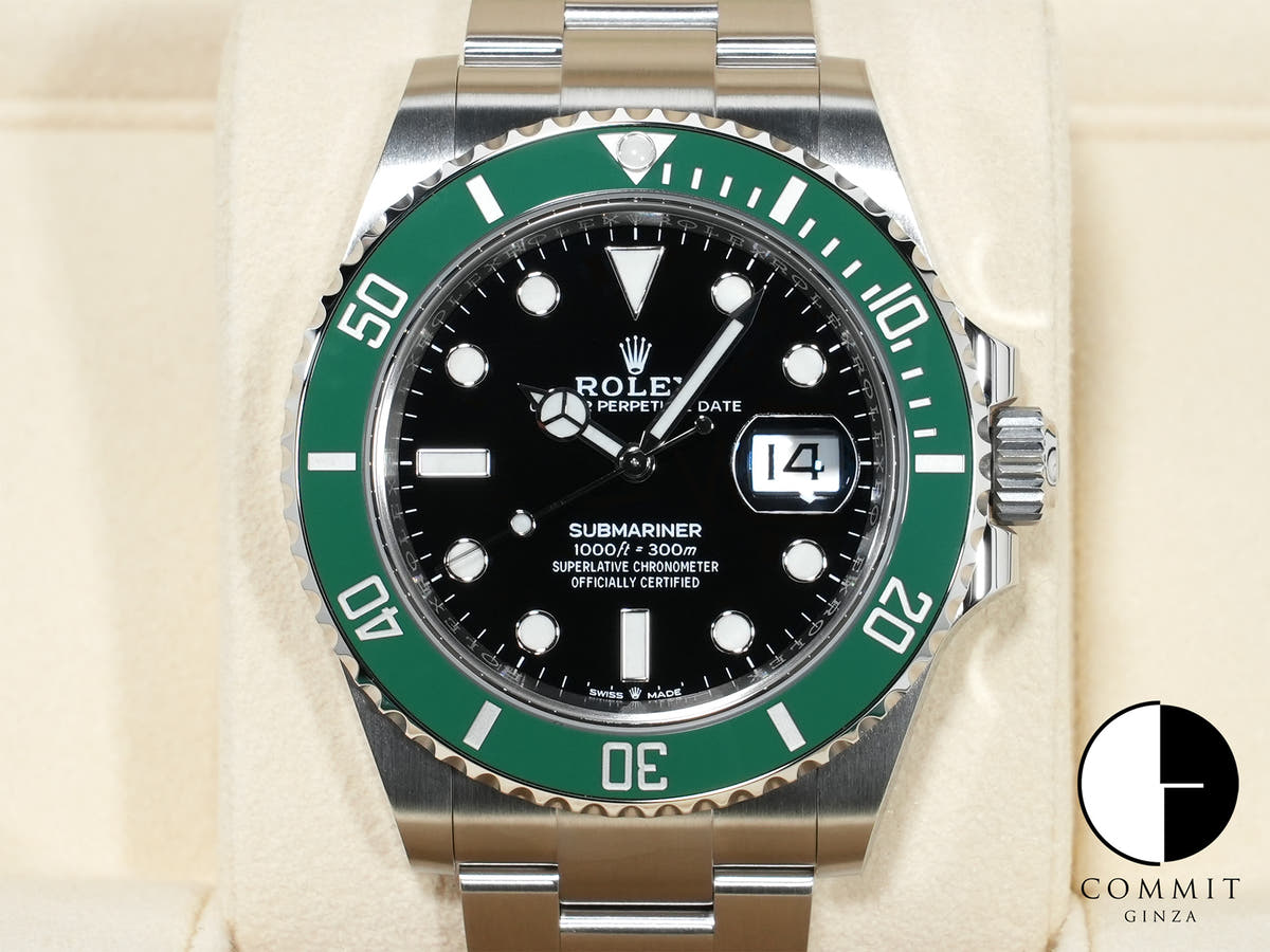ロレックス サブマリーナー デイト Ref.126610LV ステンレススチール ブラック文字盤 未使用 y7mh2rvk