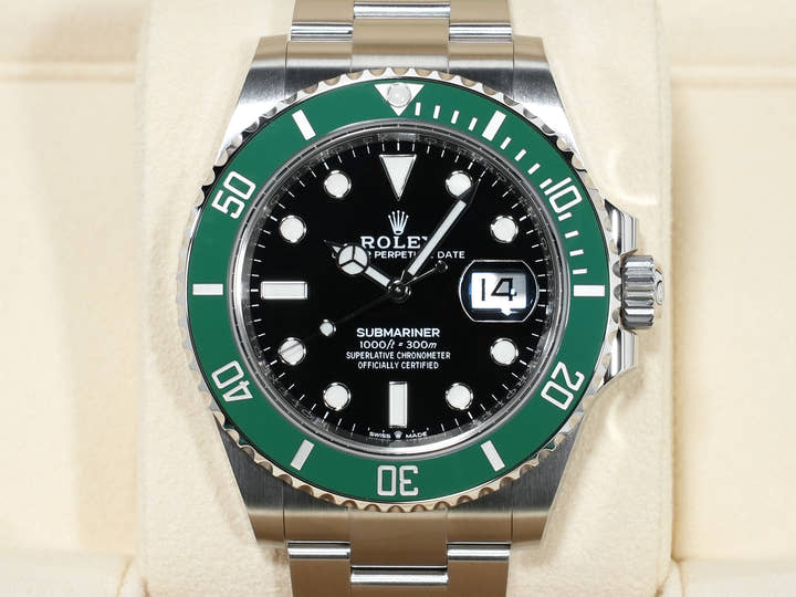 ロレックス サブマリーナー デイト Ref.126610LV ステンレススチール ブラック文字盤 未使用 y7mh2rvk
